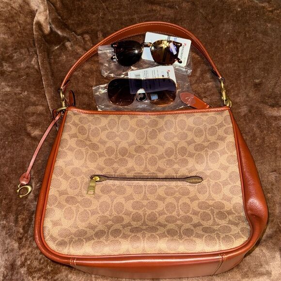 Coach Leather Vintage Leather Purse gold brown - Picture 1 of 16